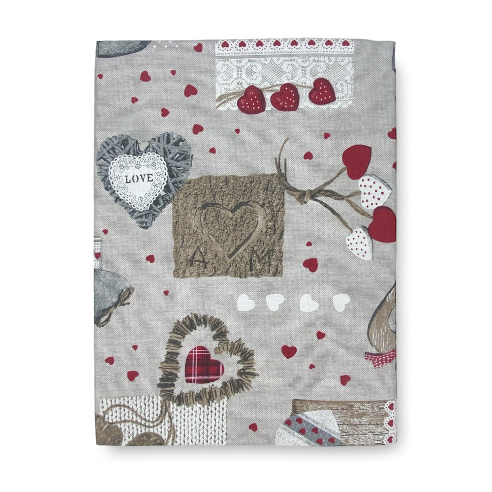 Serviette COPRITUTTO Gran FOULARD Couvre-lit HOUSSE DE CANAPÉ HOLLY TYROLIENNE tissu