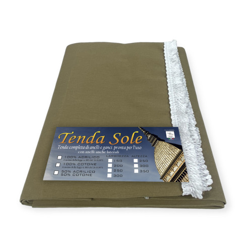 TOLDO EXTERIOR JARDÍN BALCÓN HABANA ACRÍLICO LISO FABRICADO EN 6 TAMAÑOS