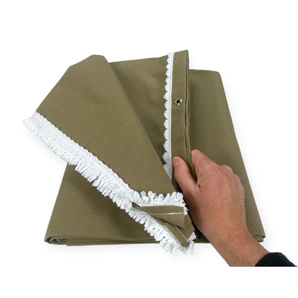 AUSSENMARKISE GARTENBALKON HAVANNA UNI ACRYL MADE IN 6 GRÖSSEN