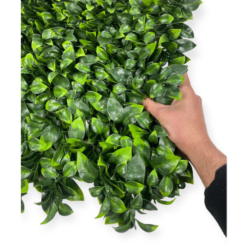 Haie murale artificielle artificielle décorative avec des feuilles pour les murs et les balcons ornementales intérieures et exté