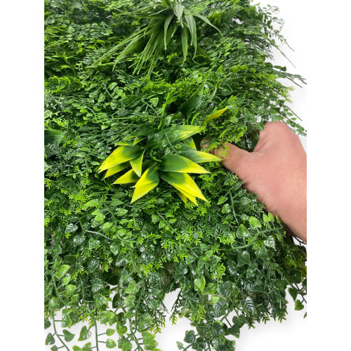 Decorative Artificial Faux Wall Hedge with Leaves for Walls and Balconies Ornamental for Indoor and Outdoor Bolivia