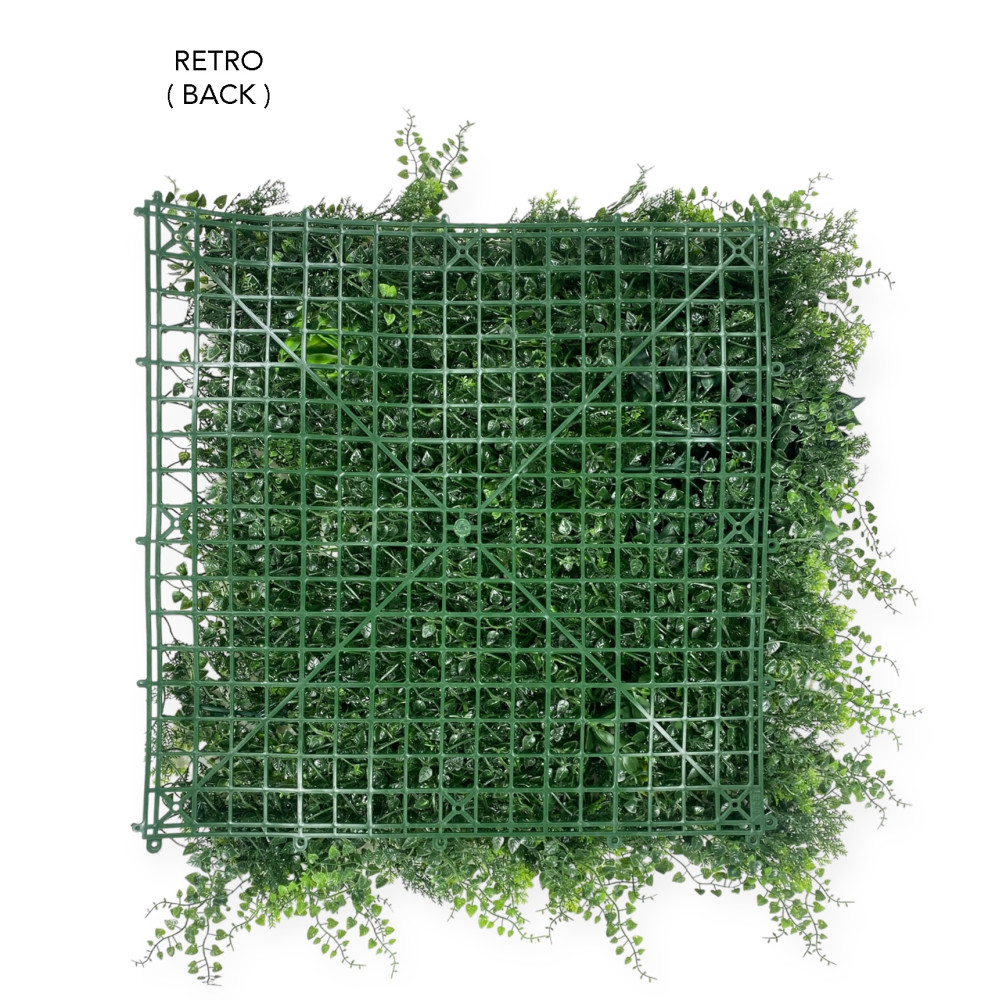 Dekorative künstliche Faux-Wandhecke mit Blättern für Wände und Balkone dekorativ für den Innen- und Außenbereich Bolivien