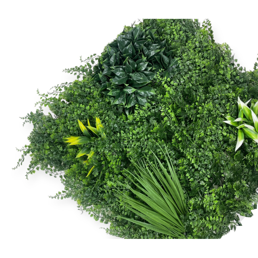 Decorative Artificial Faux Wall Hedge with Leaves for Walls and Balconies Ornamental for Indoor and Outdoor Bolivia