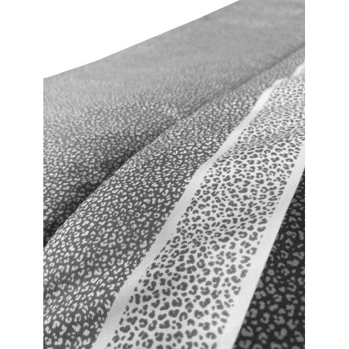 QUILTED BEDSPREAD WITH DOTTED BOW © Grey Made in Italy