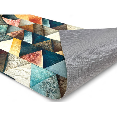 RUG Kitchen Runner Abstract Non-slip Runner Made in Italy