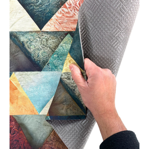 RUG Kitchen Runner Abstract Non-slip Runner Made in Italy