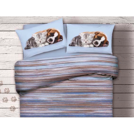 BLUE DOG AND CAT SHEET SET...