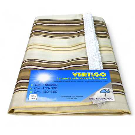 Toldo totalmente impermeable