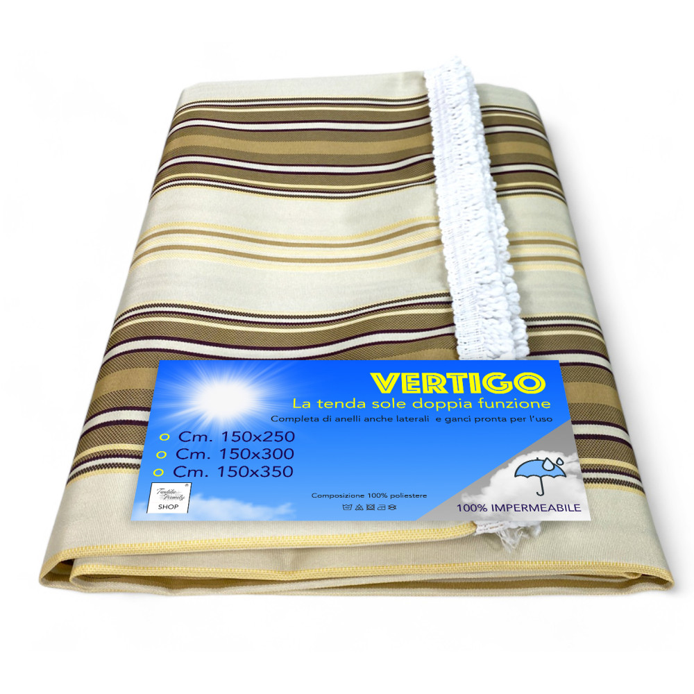 Toldo totalmente impermeable