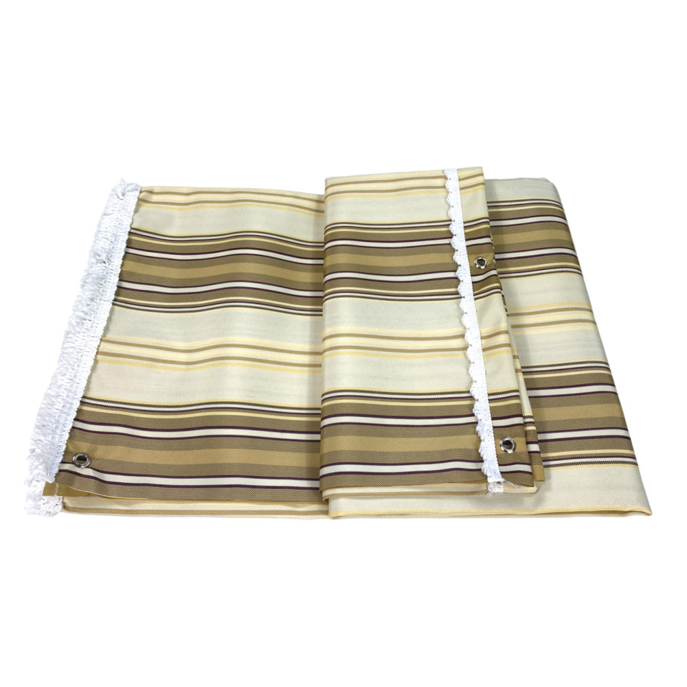 TOLDO EXTERIOR VERTIGO BALCÓN JARDÍN RIGHINO GRIS PALOMA IMPERMEABLE Y REPELENTE AL AGUA