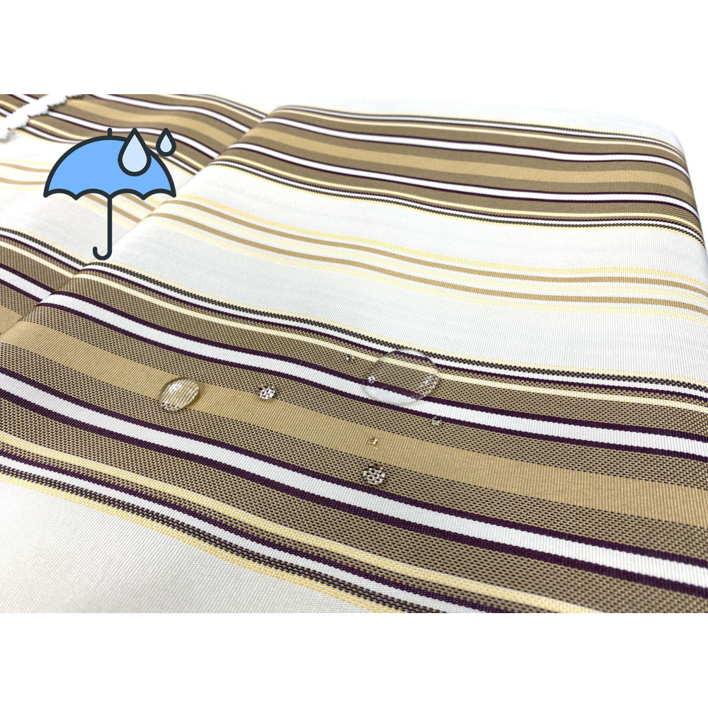 VERTIGO AUSSENMARKISE GARTEN BALKON RIGHINO TAUBENGRAU WASSERDICHT UND WASSERABWEISEND