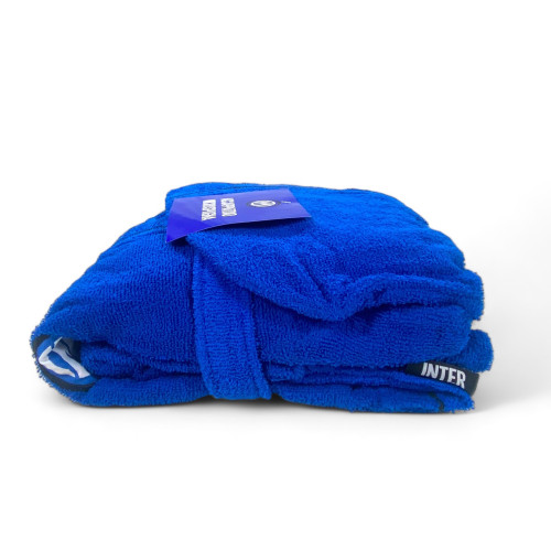 F.C. INTER Original BOY BOY peignoir en micro-éponge avec sac à dos PISCINE