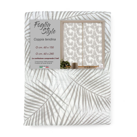 Pair of FOGLIA STYLE BEIGE...