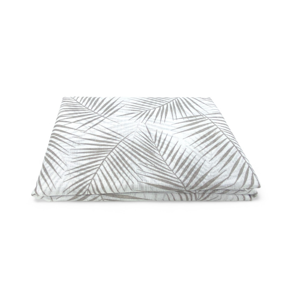 Coppia TENDINA a vetro FOGLIA STYLE BEIGE larga cm. 60 da Finestra e da Porta