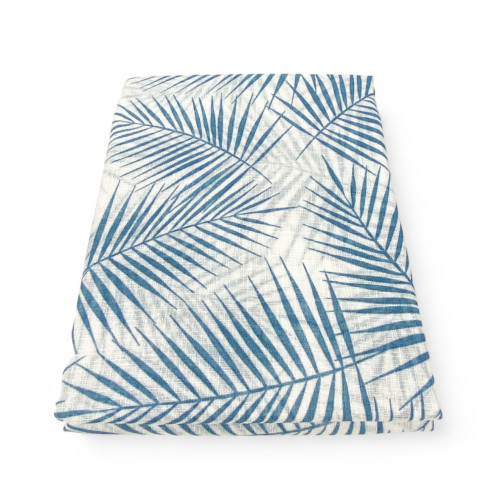 Pair of BLUE LEAF GLASS CURTAIN cm wide. 60 from Window and Door