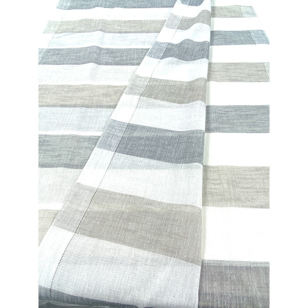 PAR DE CORTINAS DE VIDRIO MODERNO de 45 o 60 u 85 de ancho Gris RIGO y Gris Tórtola