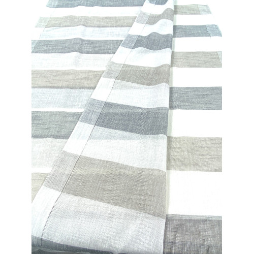 PAR DE CORTINAS DE VIDRIO MODERNO de 45 o 60 u 85 de ancho Gris RIGO y Gris Tórtola