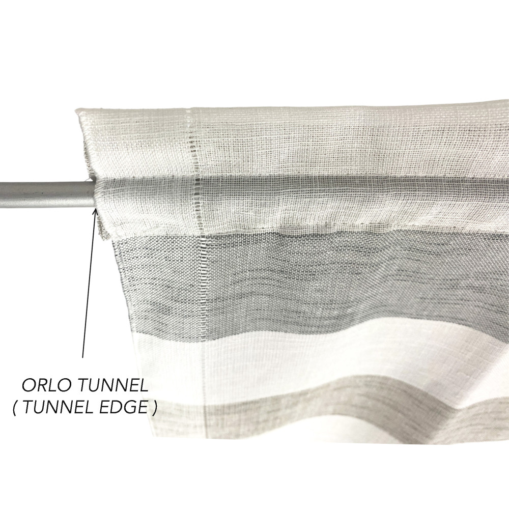 PAR DE CORTINAS DE VIDRIO MODERNO de 45 o 60 u 85 de ancho Gris RIGO y Gris Tórtola