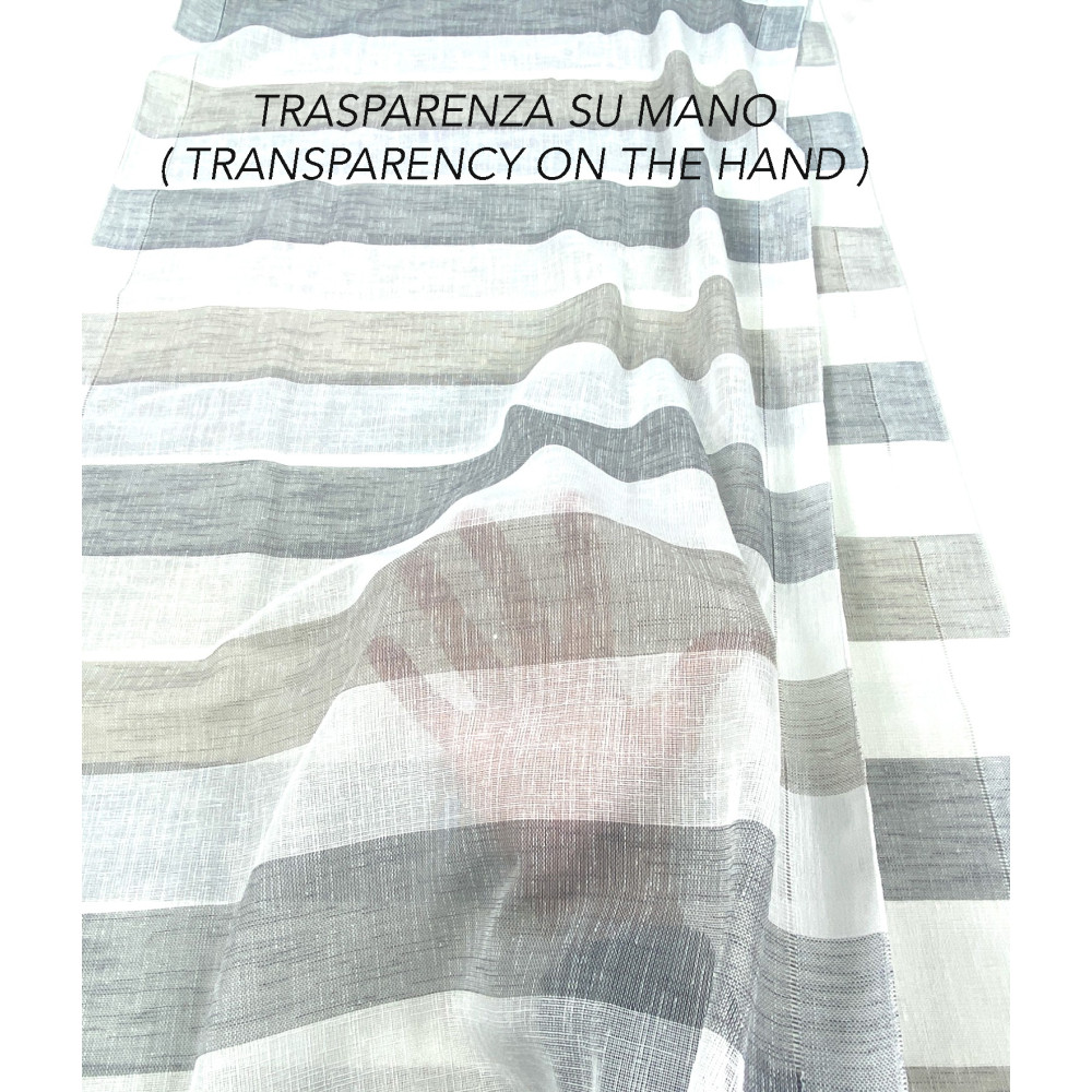 PAR DE CORTINAS DE VIDRIO MODERNO de 45 o 60 u 85 de ancho Gris RIGO y Gris Tórtola