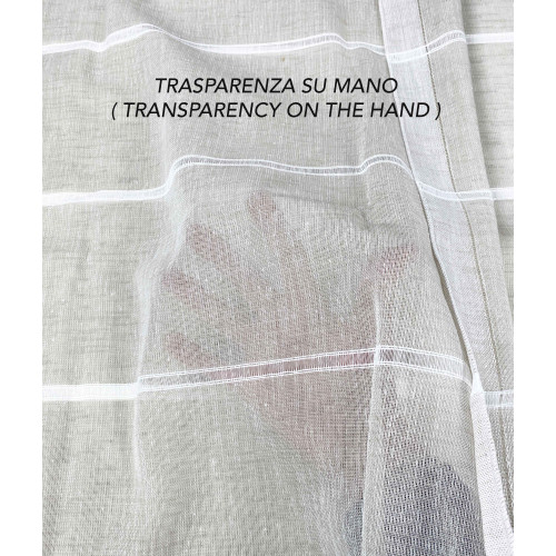 PAR DE CORTINAS DE VIDRIO MODERNO de 45 o 60 u 85 de ancho Ajour Beige