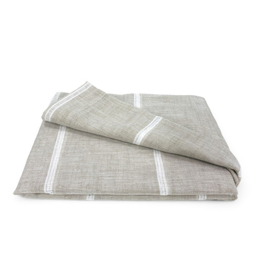 PAAR MODERNE GLASVORHÄNGE 45 oder 60 oder 85 breit Ajour Beige