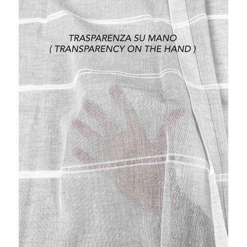 PAIRE de rideaux VERRE MODERNES 45 ou 60 ou 85 de large Ajour Gris