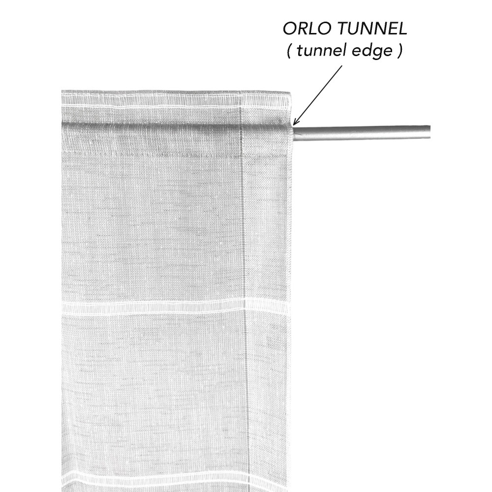 PAR DE CORTINAS DE VIDRIO MODERNO de 45 o 60 u 85 de ancho Ajour Grey