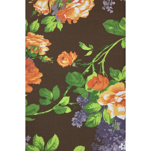 TENTE DE SOLEIL D’EXTÉRIEUR Jardin BALCON Fleur MARRON Emballé