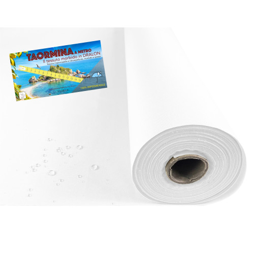 TESSUTO tenda SOLE TAORMINA in DRALON da esterno GIARDINO balcone A METRO impermeabile e idrorepellente altezza cm. 160