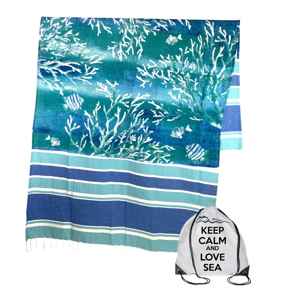 easy-to-beat cotton beach towel