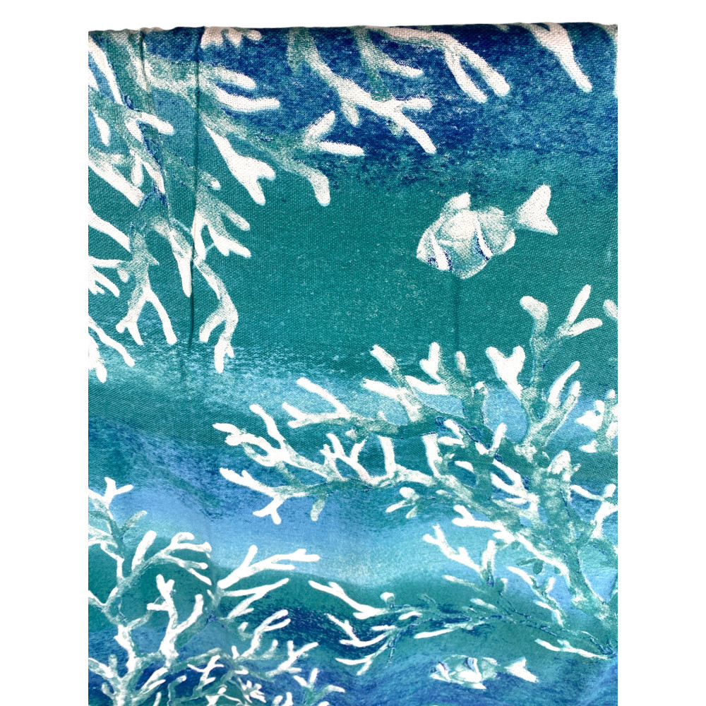 BEACH TOWEL fouta CORALS Seedlings SIZE Large CM.100X200 with backpack Beach KEEP CALM