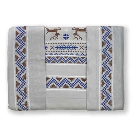 2-square, blue deer...