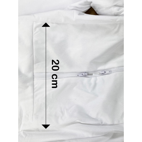 Coprimaterasso Impermeabile Integrale con cerniera Zip SENSOR