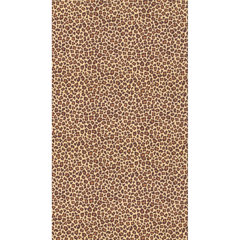 Serviette de lit de plage en microfibre avec poches et coussin gonflable motif léopard TEDDY SIZE cm. 80 X 190