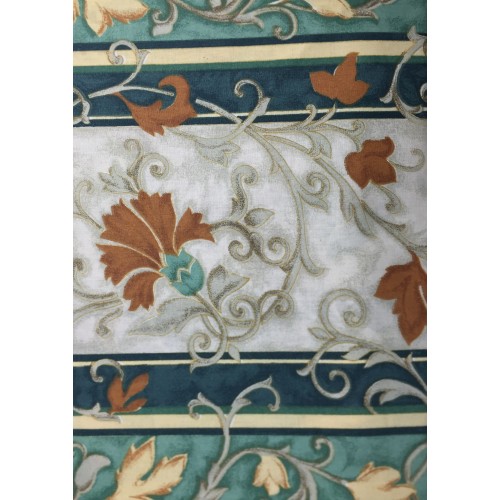 TOWEL COVER FOR EVERYTHING GRAN SCARF BEDSPREAD SOFA COVER GREEN IVY FABRIC