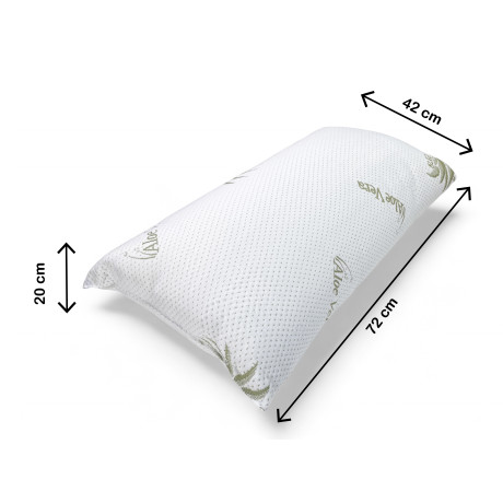 Aloe Vera Bed Cushion with...