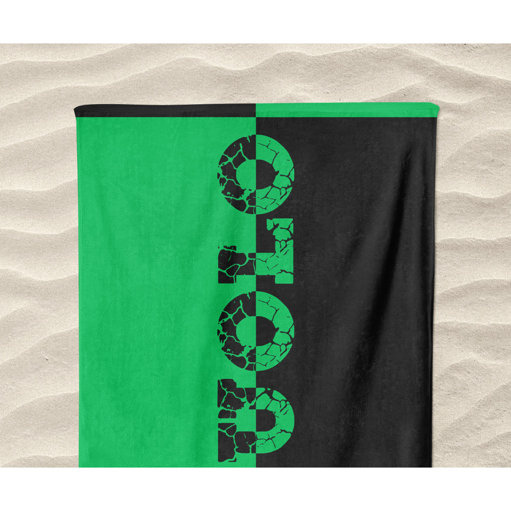 Sassuolo Großes Strandtuch 90x170 cm, Frottee Strandtuch, Strandtuch für Fans, Poolhandtuch für Männer und Frauen