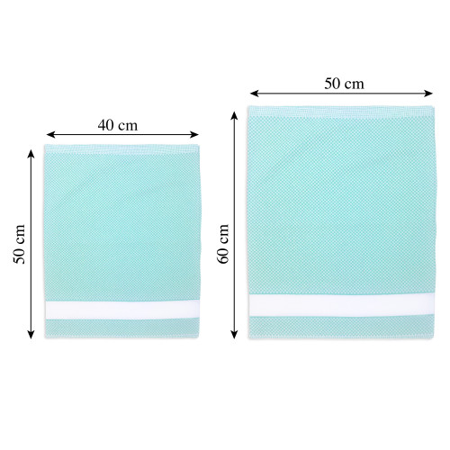 EasyZip Kindergartentasche mit Namen - Aida Canvas zum Besticken - Tasche aus reiner Baumwolle, erhältlich in 9 Farben, widersta