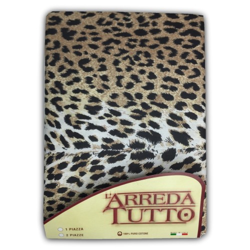 HANDTUCH EINRICHTUNGSBEZUG COPRITUTTO GRAN SCHAL TAGESDECKE SOFABEZUG STOFF GEFLECKTER LEOPARD SEXI
