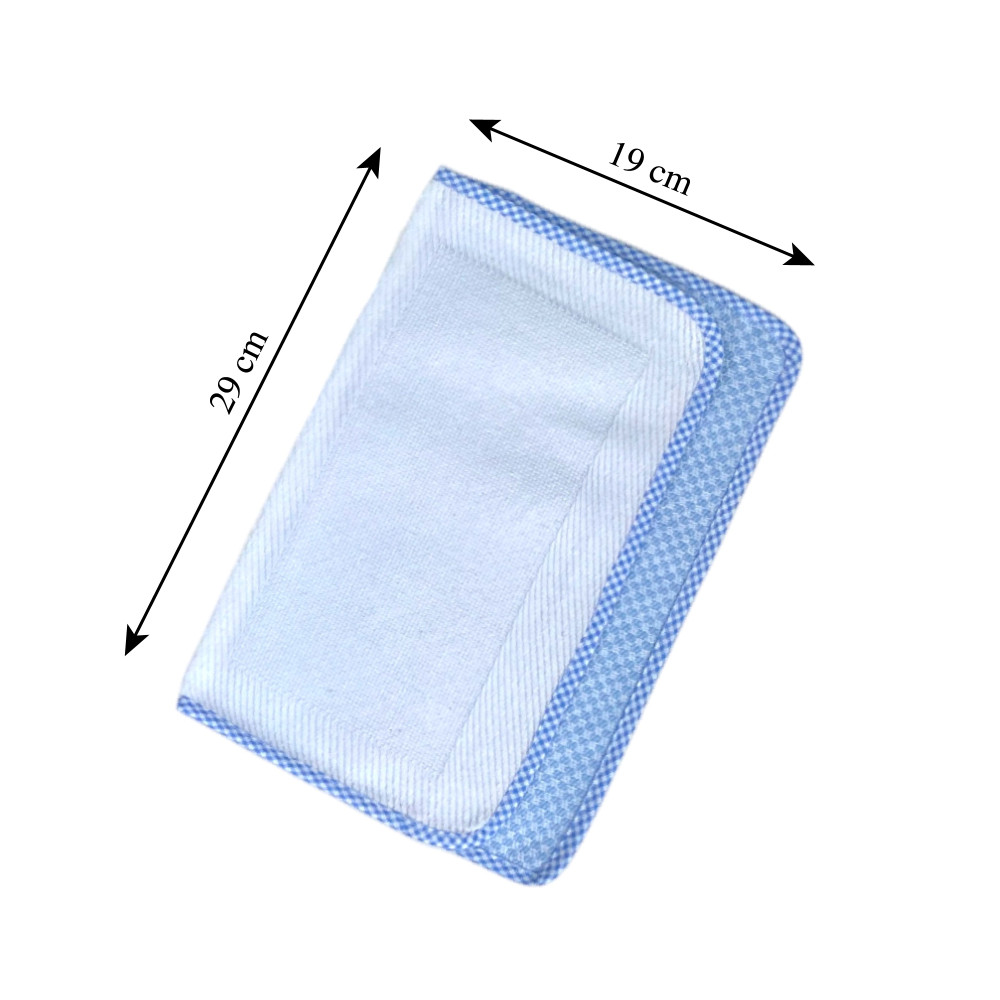 Bustina Custodino in Tinto Filo, Porta Bavaglino Asilo, 29x19 cm, Set Asilo Personalizzato con Nome, Set Asilo da Ricamare