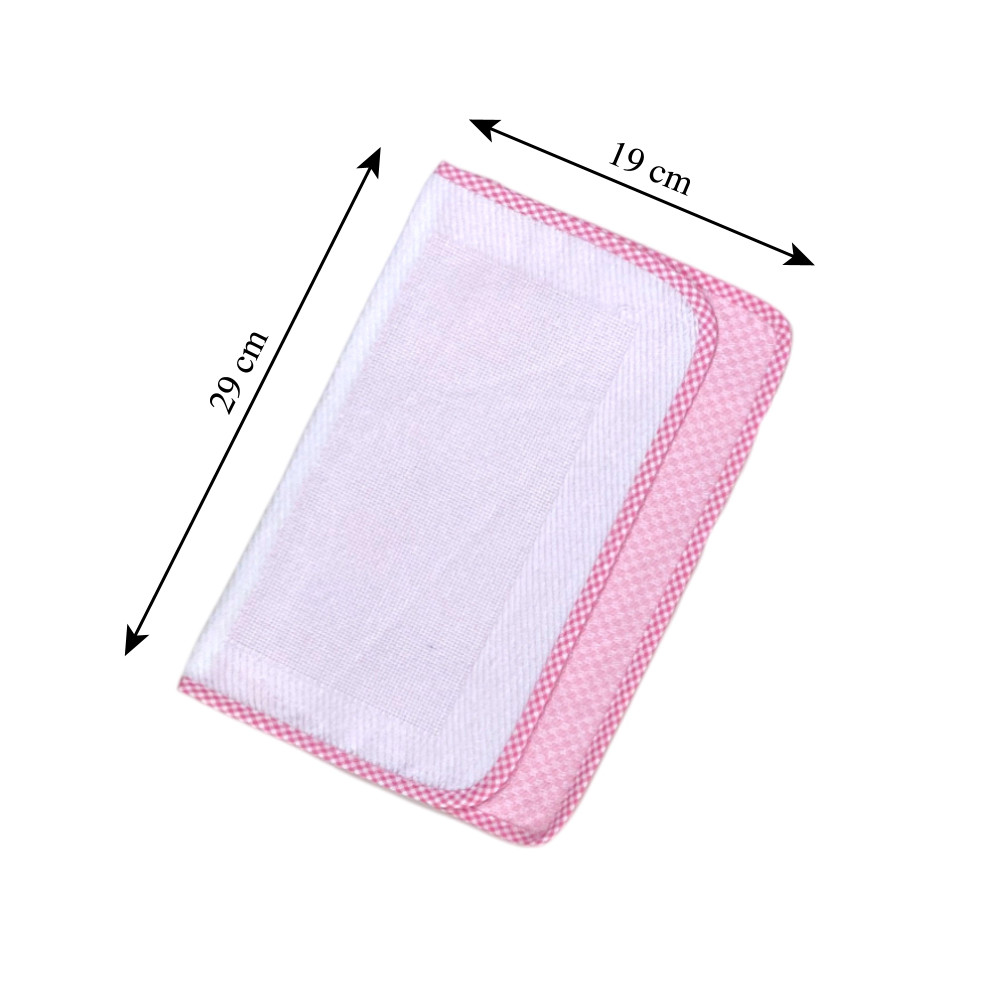 Bustina Custodino in Tinto Filo, Porta Bavaglino Asilo, 29x19 cm, Set Asilo Personalizzato con Nome, Set Asilo da Ricamare