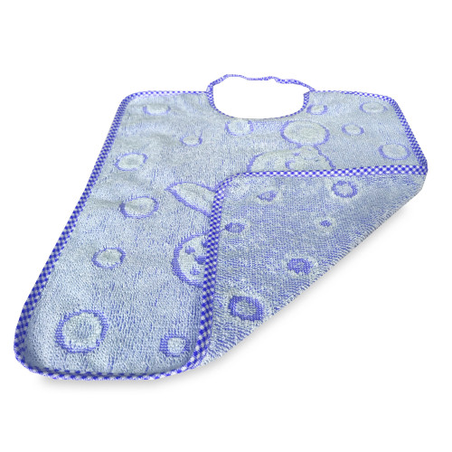 SET 6 BIBS BIBS BABY JACK CM ©. 30x39 size MAXI gag with pure cotton elastic