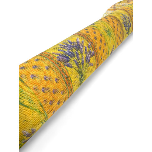 Moustiquaire à mètre de lavande provençale, Filet losange, 150 cm de hauteur, Protection contre les insectes, Installation facil