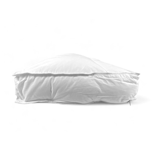 DuoSupport Pillow with Double Padding, Soft and Hard Bed Pillow, Innovative BiComfort Pillow in Polyester and Cotton