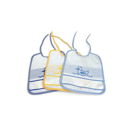 POPPY © MALE BABY BIB SET...