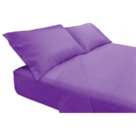 SOLID LILAC SHEET SET
