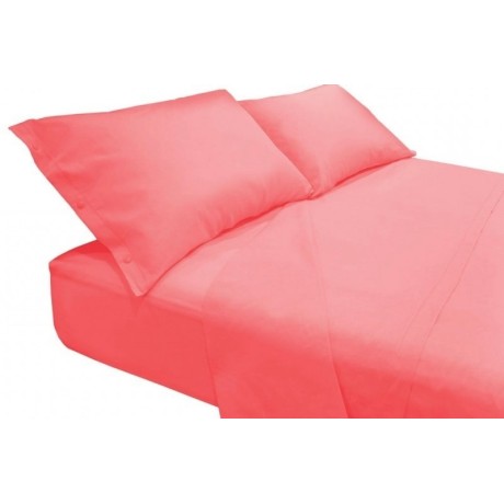 SOLID PINK SHEET SET