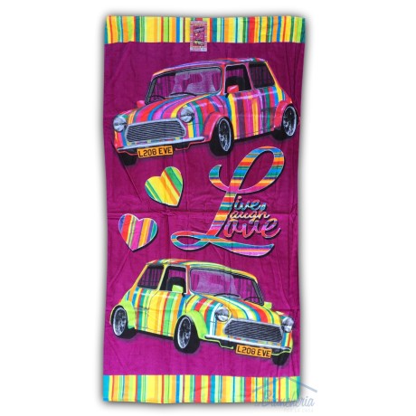 ENGLISH BEACH TOWEL MINI...
