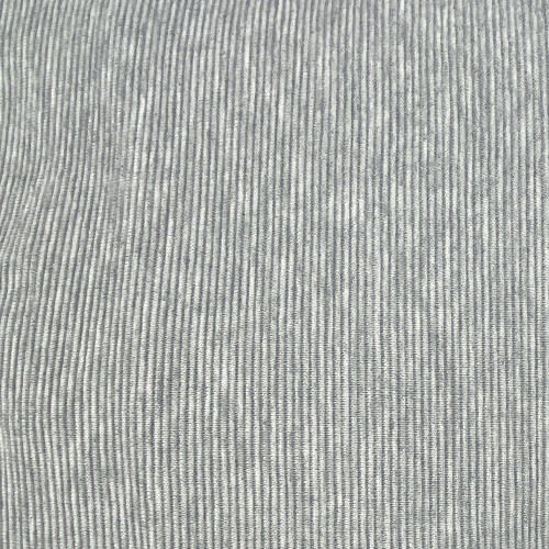 Copridivano New York Grigio Melange Elasticizzato, Antigraffio, per Divani con Braccioli, Telo Divano Universale, Made in Italy