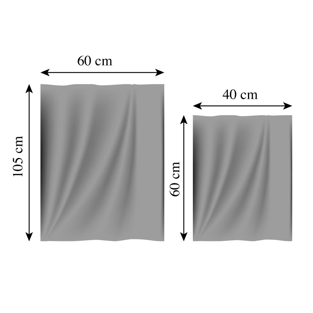 Set de serviettes 1+1 Macramé dentelle glycine gris, pur coton, Made in Italy, Idée cadeau, Boîte élégante